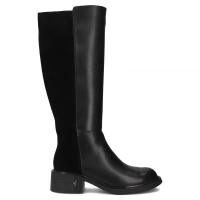 Leather ankle boots Filippo DKZ7233/25 BK black