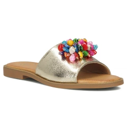 Klapki Filippo DK6233/25 GO złote