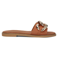 Leather Slippers Filippo LH-180 camel