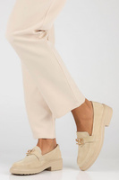 Leather shoes Filippo DP4523/23 BE GO beige