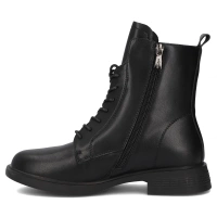 Leather ankle boots Filippo DBT7201/25 BK black