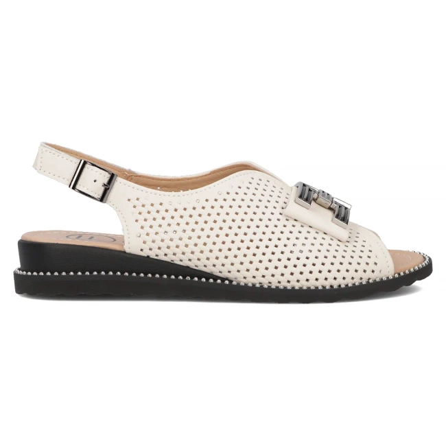 Leather sandals Filippo DS6032/25 BE beige