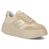 Leather shoes Filippo DP7289/25 BE GO beige