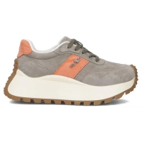 Skórzane sneakersy Filippo DP6785/25 KH OR khaki