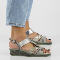 Filippo DS1417/20 SI Silver Sandal