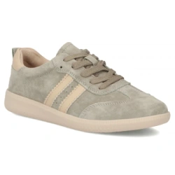 Leather sneakers Filippo DP7508/26 KH khaki