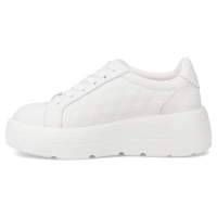 Leather sneakers Filippo DP7285/25 WH white