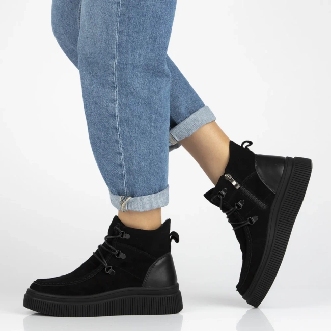 Leather ankle boots Filippo DBT7291/25 GR grey