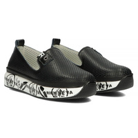 Leather shoes Filippo DP4409/23 BK black