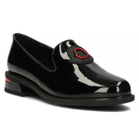 Leather shoes Filippo DP3720/22 BK black