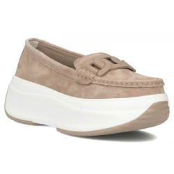 Leather shoes Filippo DP6132/25 BE beige