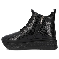 Leather ankle boots Filippo DBT7278/25 BK black