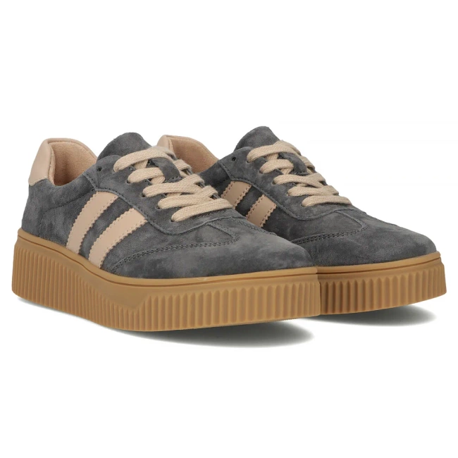 Leather Sneakers Filippo DP6776/25 BE FH beige pink