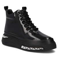 Leather ankle boots Filippo DBT7276/25 BK black