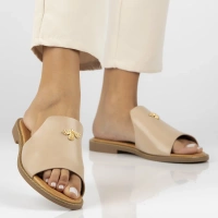 Klapki Filippo DK6975/25 BE beżowy