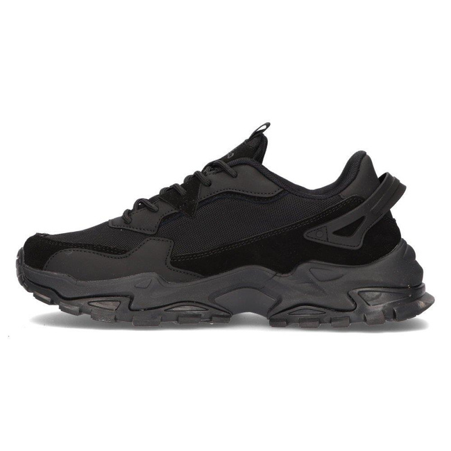 Skórzane buty Filippo MSP2122/21 BK czarne
