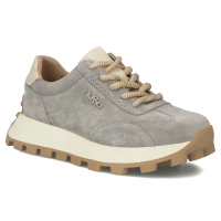 Leather sneakers Filippo DP7498/26 GR grey