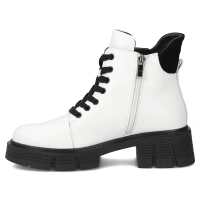 Leather ankle boots Filippo DBT7147/25 WH white