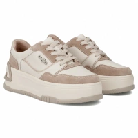 Skórzane sneakersy Filippo DP7116/25 BE beżowe