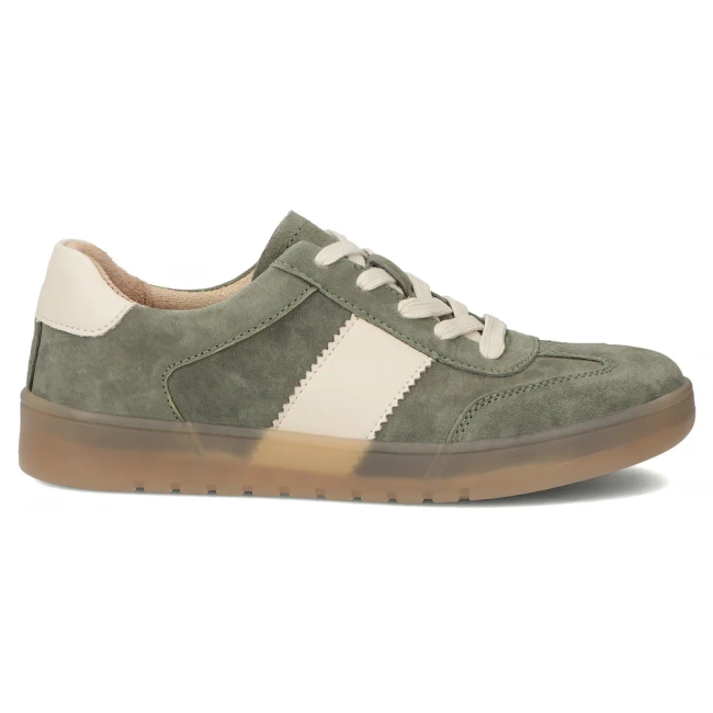 Leather sneakers FilippoDP6770/25 KH khaki