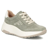 Leather sneakers Filippo DP7496/26 GE green