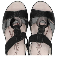 Sandały Filippo DS1417/20 BK Black