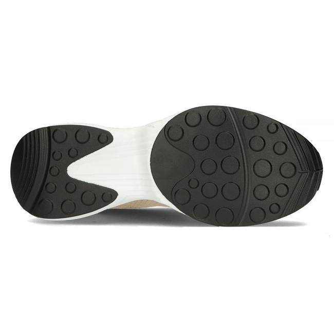 Skórzane Sneakersy Filippo DP3655/22 BE beżowe