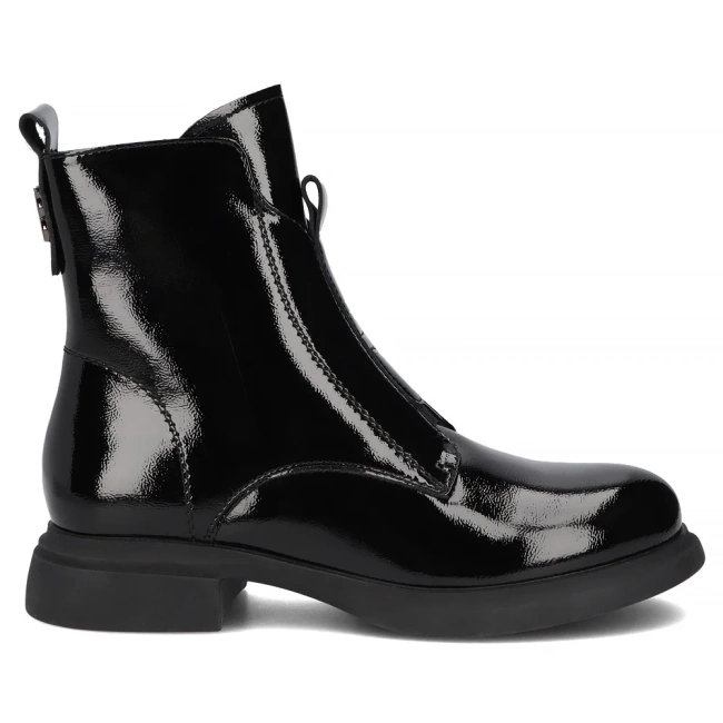 Leather ankle boots Filippo DBT6540/25 BK black