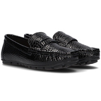 Leather loafers Filippo DP2139/21 BK black