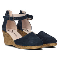 Leather sandals Filippo DS1394/21 NV navy blue