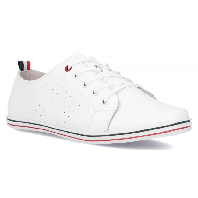 Leather shoes Filippo DP073/25 WH white