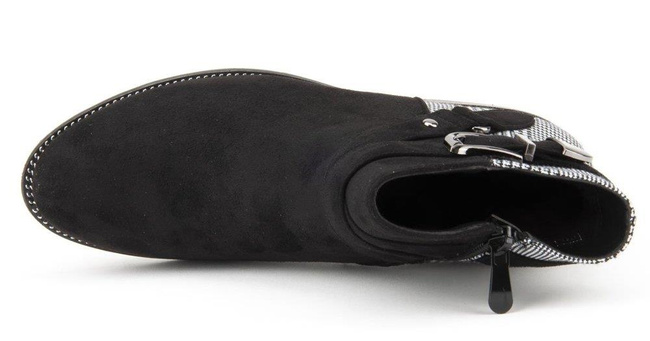 Botki Filippo DBT969/19 BK GR Black