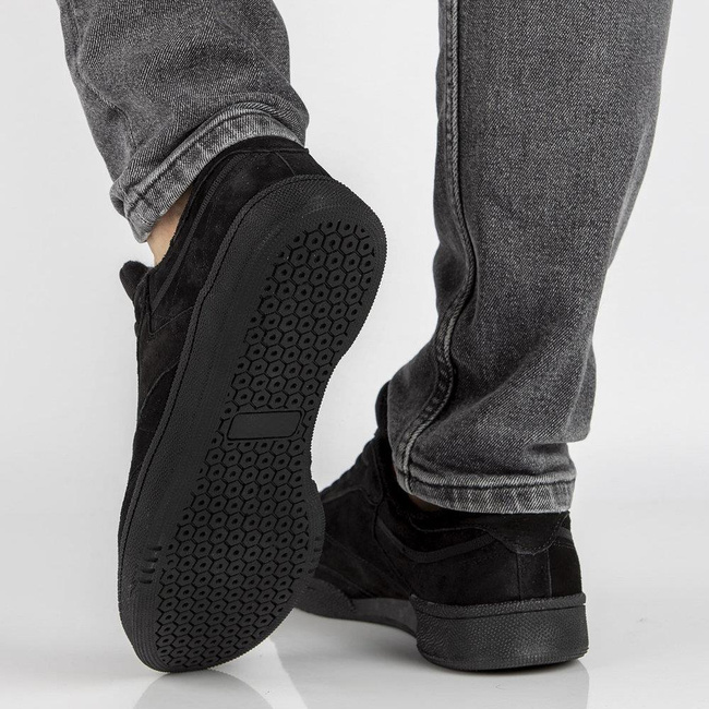 Skórzane buty Filippo MSP2123/21 BK czarne