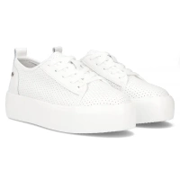 Leather sneakers Filippo DP6116/25 WH white