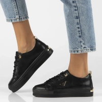 Leather shoes Filippo DP3533/25 BK black