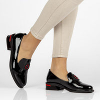 Leather shoes Filippo DP3720/22 BK black