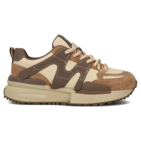 Leather sneakers Filippo DP6970/25 BE brown