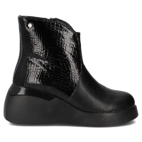 Leather ankle boots Filippo DBT7431/25 BK black