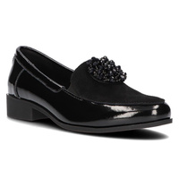 Leather shoes Filippo DP3174/21 BKS black