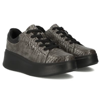 Leather sneakers Filippo DP7412/25 GR CR grey