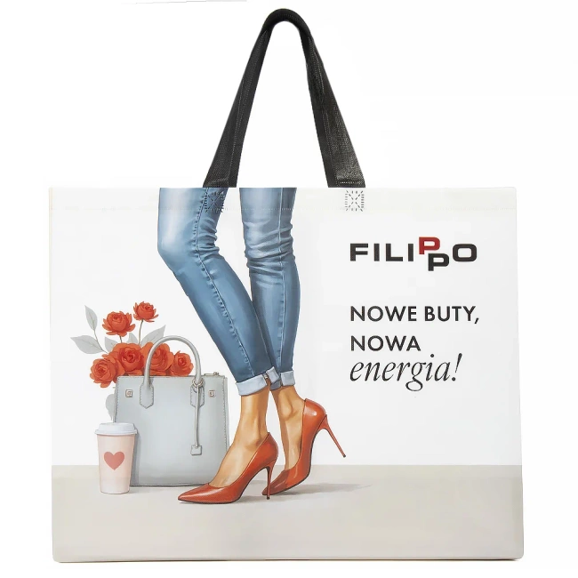 Filippo Shopping Bag New Energy TZ0478/25 BL RD