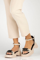 Leather sandals Filippo DS4458/23 BE beige