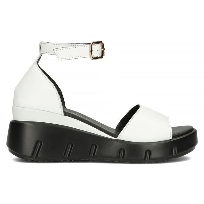 Leather sandals Filippo DS4455/23 WH white