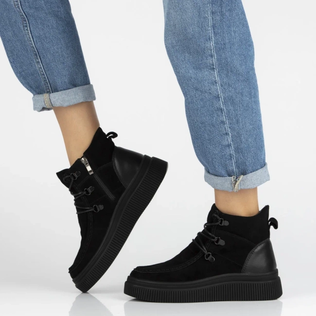 Leather ankle boots Filippo DBT7291/25 GR grey