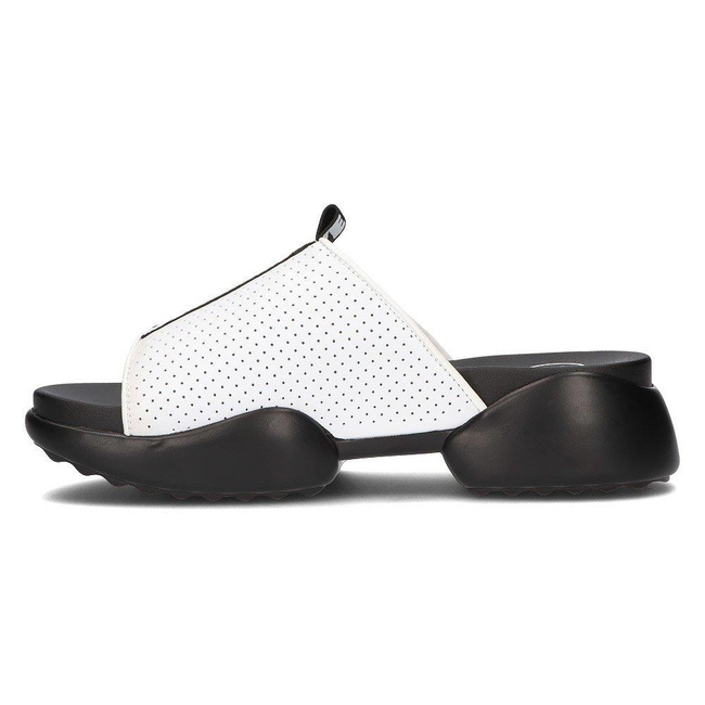 Leather flip-flops Filippo DK2168/21 WH white