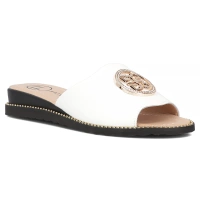 Leather flip-flops Filippo DK7042/25 WH white