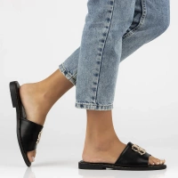 Klapki Filippo DK6905/25 BK czarne