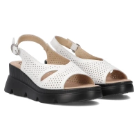 Leather sandals Filippo  DS6051/24 WH white