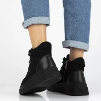 Leather ankle boots Filippo DBT7291/25 GR grey