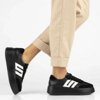 Skórzane sneakersy Filippo DP7289/25 BK czarne